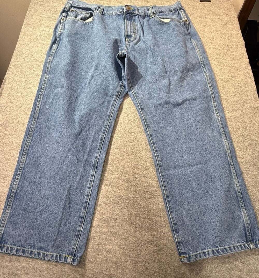 Red Head Brand Co. Denim Jeans Size 42x30 Blue Cotton Workwear